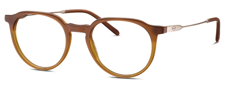 Mini 741030 Brillestel (Form: Panto - Farve: Brun)