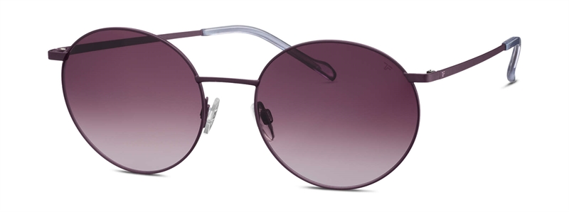 Titanflex 826710 Solbrille (Form: Rund - Farve: Rød)