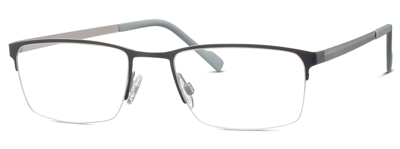 Titanflex 820834 Brillestel (Form: Firkantet - Farve: Sort)