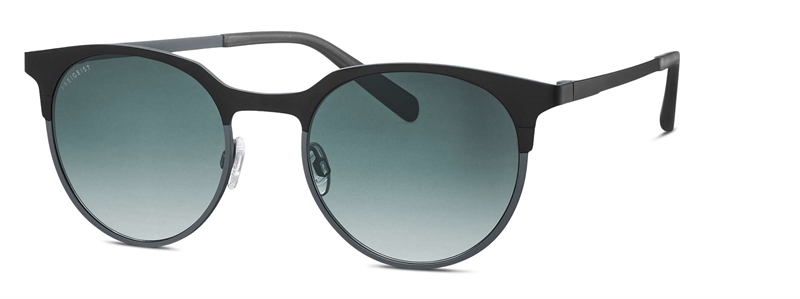 Freigeist 865009 Solbrille (Form: Panto - Farve: Sort)