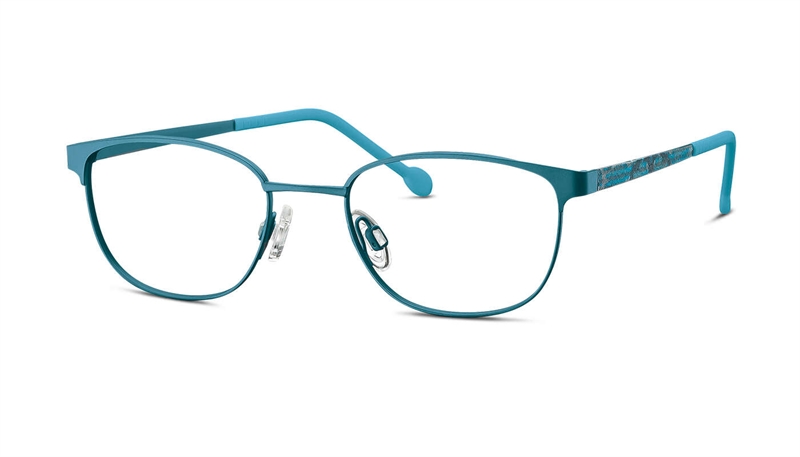 Titanflex 830104 Brillestel (Form: Summerbird - Farve: Blå)