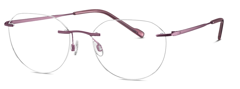 Titanflex 823016 Brillestel (Form: Firkantet - Farve: Rød)