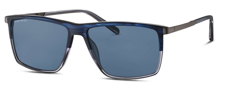 Freigeist 866005 Solbrille (Form: Firkantet - Farve: Blå)