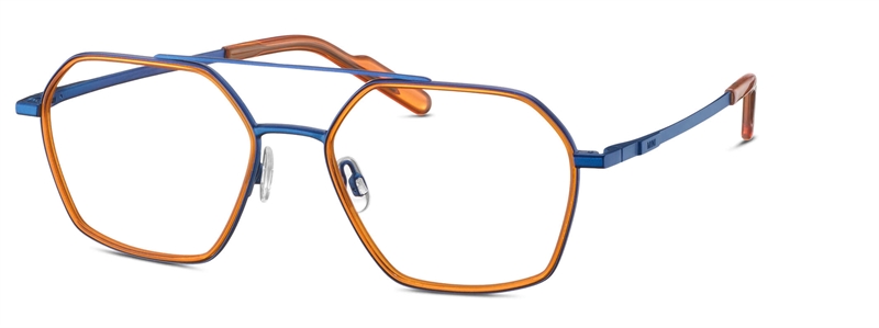 Mini 741050 Brillestel (Form: Pilot - Farve: Blå)