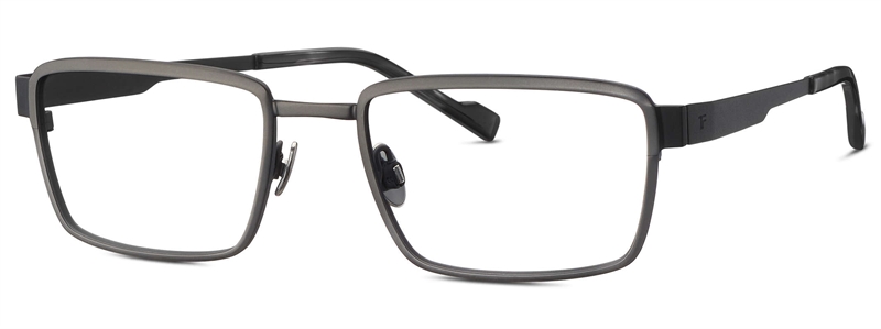 Titanflex 821057 Brillestel (Form: Firkantet - Farve: Grå)