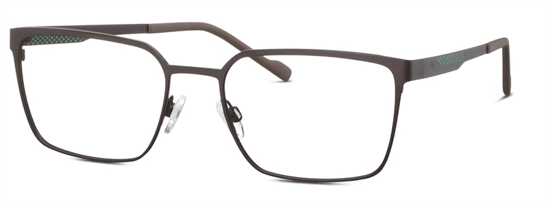Titanflex 820973 Brillestel (Form: Firkantet - Farve: Brun)
