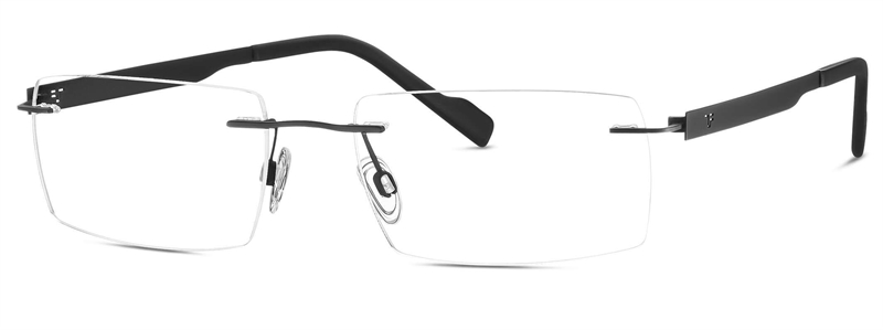 Titanflex 823014 Brillestel (Form: Firkantet - Farve: Grå)