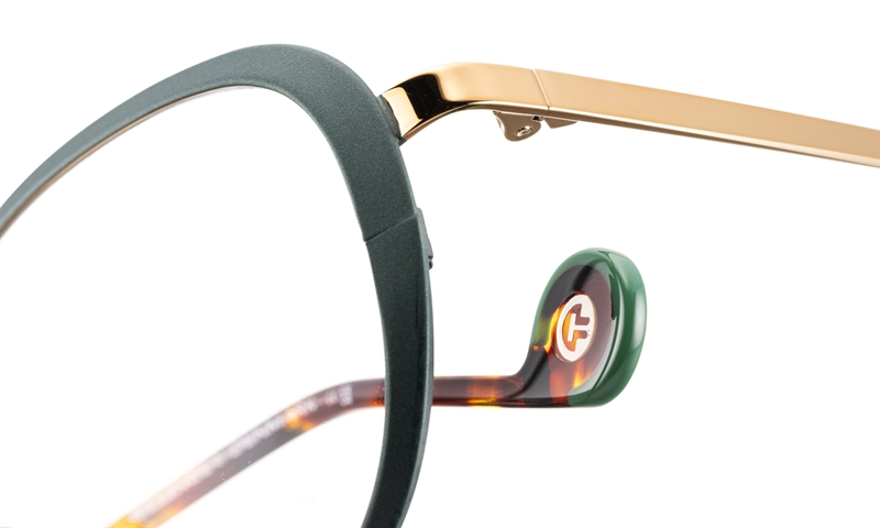 BELLINGER ELLIPSE-1 Brillestel (Form: Cat Eye - Farve: Grøn)