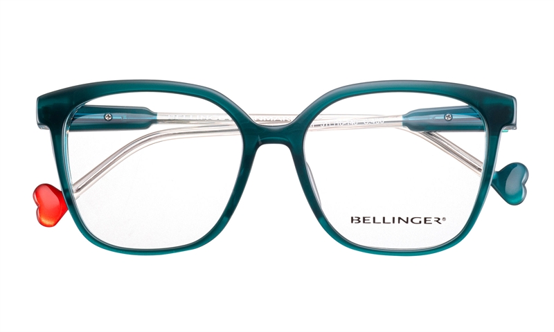 BELLINGER LOVE-FREEDOM Brillestel (Form: Summerbird - Farve: Grøn)