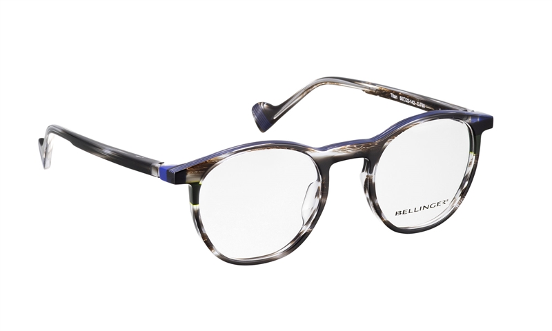 BELLINGER TITAN Brillestel (Form: Panto - Farve: Grå)