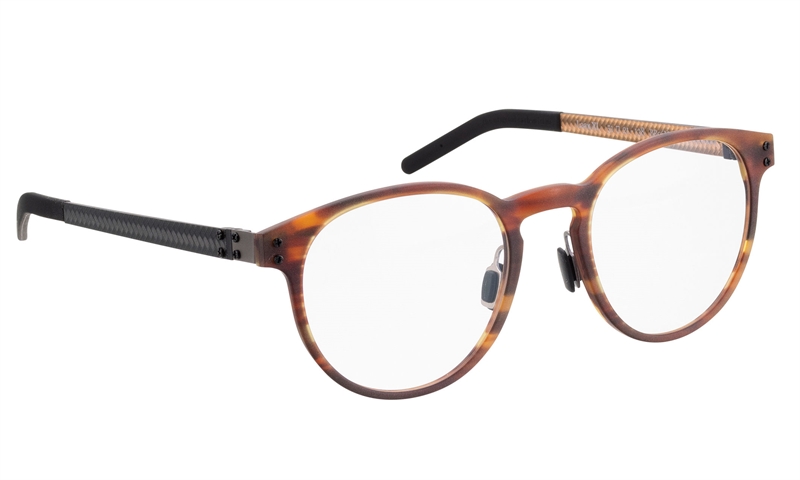 BLAC LAAX-XL Brillestel (Form: Panto - Farve: Brun)