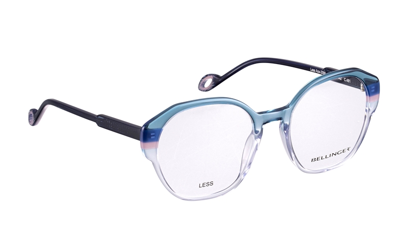 BELLINGER LESS-ACE-2588 Brillestel (Form: Cat Eye - Farve: Blå)