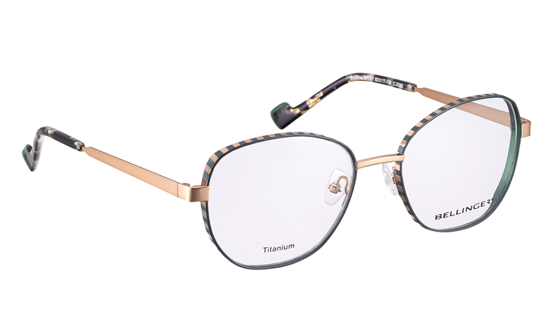 BELLINGER BOLDLINE-SP13 Brillestel (Form: Summerbird - Farve: Grøn)