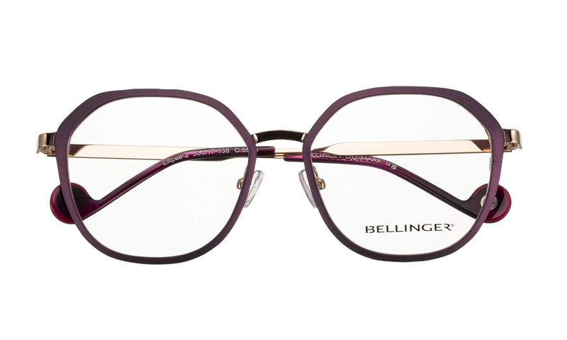 BELLINGER ELLIPSE-2 Brillestel (Form: Summerbird - Farve: Lilla)