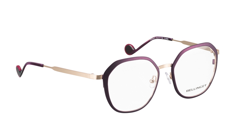 BELLINGER ELLIPSE-2 Brillestel (Form: Summerbird - Farve: Lilla)