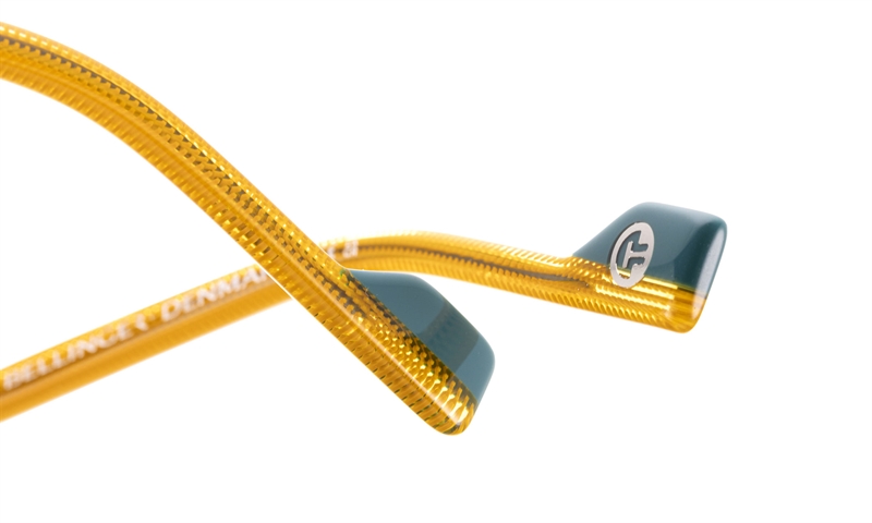 BELLINGER KARA-7 Brillestel (Form: Summerbird - Farve: Gul)
