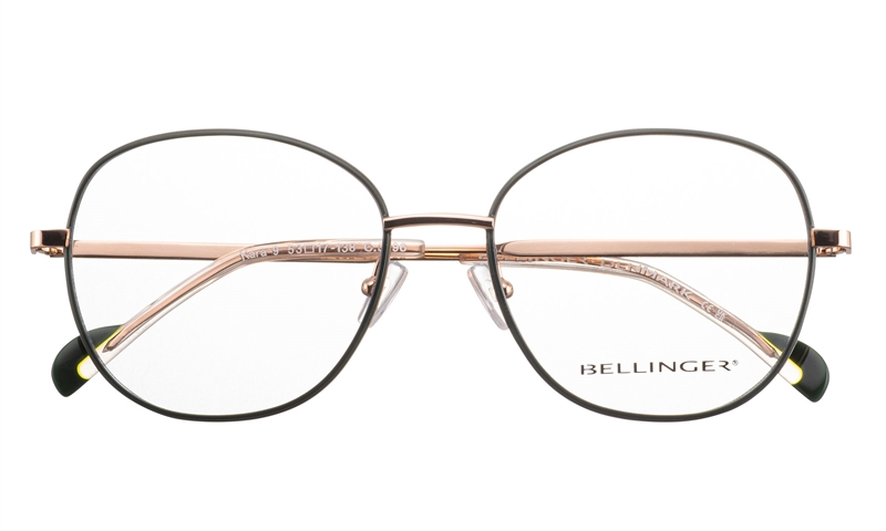 BELLINGER KARA-9 Brillestel (Form: Summerbird - Farve: Grøn)