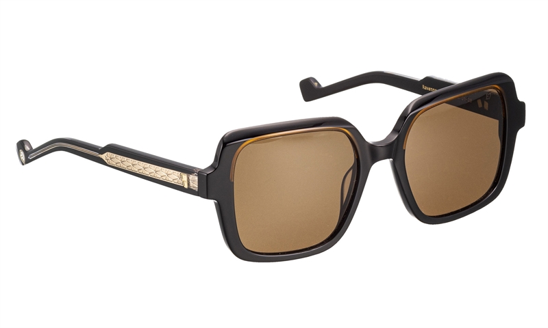ENTOURAGE OF 7 RAVENNA Solbrille (Form: Firkantet - Farve: Sort)