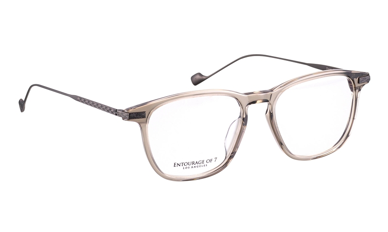 ENTOURAGE OF 7 FROST Brillestel (Form: Firkantet - Farve: Transparent)