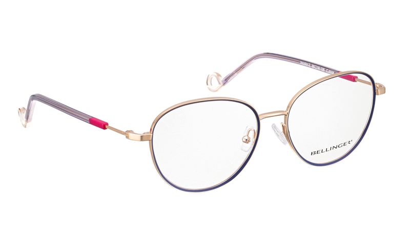 BELLINGER INCOLOR-2 Brillestel (Form: Summerbird - Farve: Lilla)