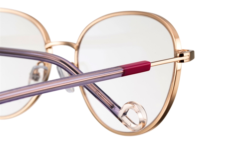 BELLINGER INCOLOR-2 Brillestel (Form: Summerbird - Farve: Lilla)