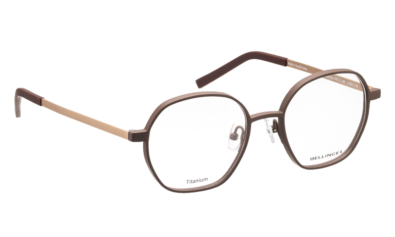 BELLINGER BOLDLINE-4 Brillestel (Form: Summerbird - Farve: Brun)