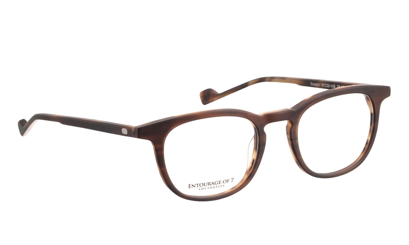ENTOURAGE OF 7 WESTON Brillestel (Form: Panto - Farve: Brun)