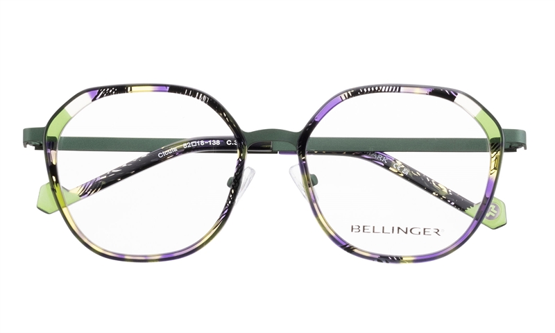 BELLINGER CICULA Brillestel (Form: Summerbird - Farve: Grøn)