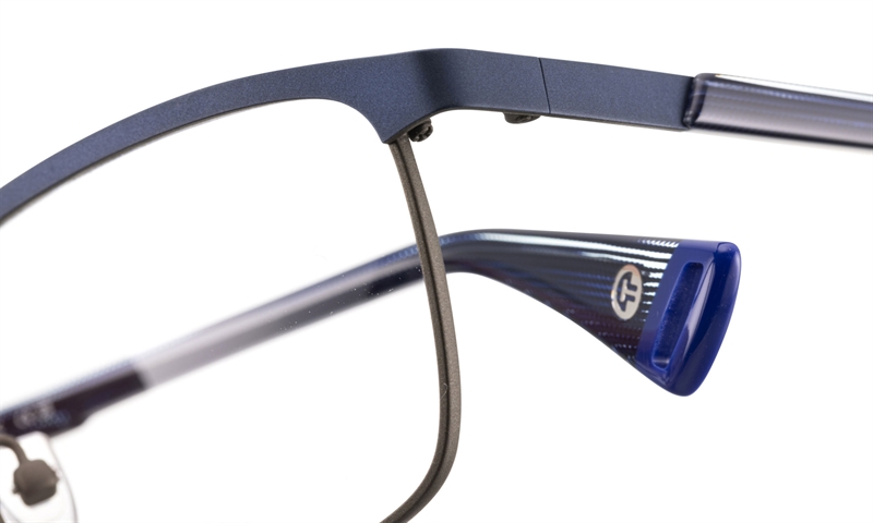 BELLINGER ZOOM-2 Brillestel (Form: Firkantet - Farve: Blå)