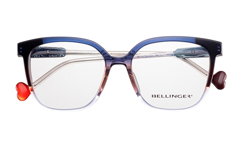 BELLINGER LOVE-FREEDOM Brillestel (Form: Summerbird - Farve: Blå)