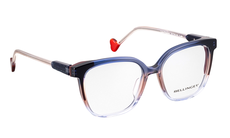 BELLINGER LOVE-FREEDOM Brillestel (Form: Summerbird - Farve: Blå)