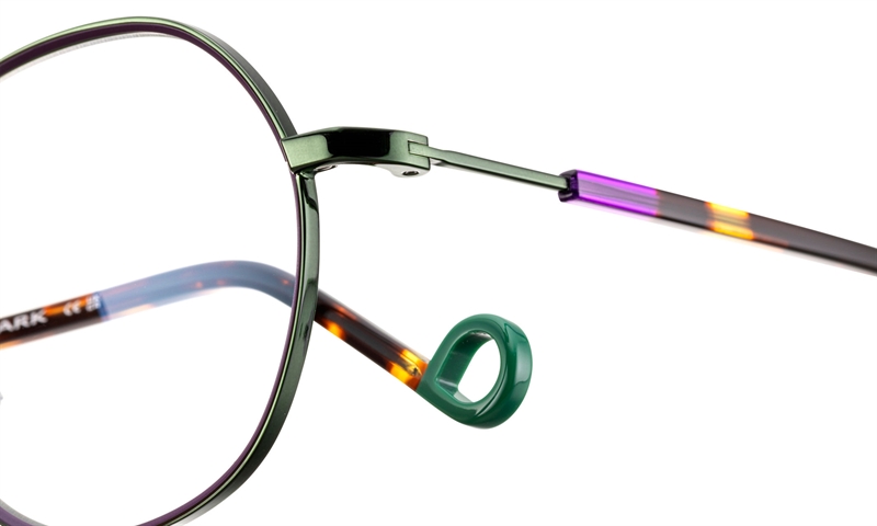 BELLINGER INCOLOR-1 Brillestel (Form: Summerbird - Farve: Grøn)