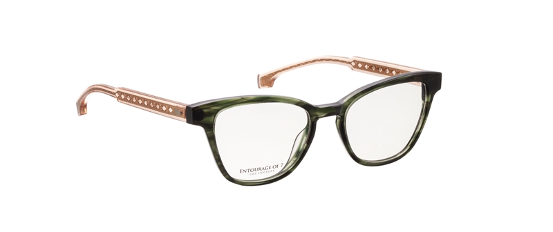 ENTOURAGE OF 7 CECILLIA Brillestel (Form: Cat Eye - Farve: Grøn)