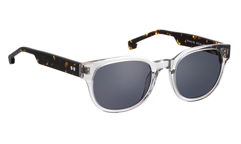 ENTOURAGE OF 7 BEACON-XL Solbrille (Form: Panto - Farve: Transparent)