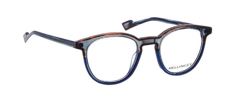 BELLINGER SEAFIRE Brillestel (Form: Panto - Farve: Blå)
