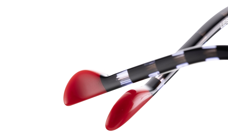 BELLINGER LESS-TITANIUM-1 Brillestel (Form: Rund - Farve: Blå)