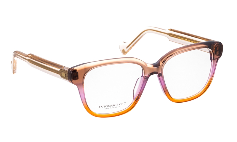 ENTOURAGE OF 7 BRIDGET Brillestel (Form: Firkantet - Farve: Brun)