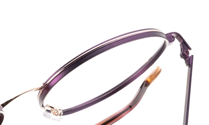 BELLINGER KARA-6 Brillestel (Form: Rund - Farve: Lilla)