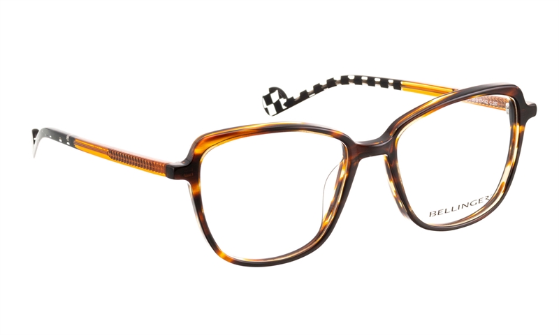 BELLINGER JUST-331 Brillestel (Form: Cat Eye - Farve: Brun)