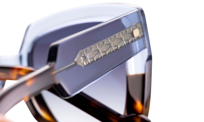 ENTOURAGE OF 7 TALEGA Solbrille (Form: Summerbird - Farve: Blå)