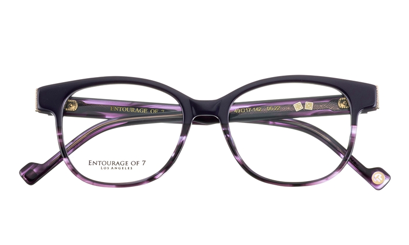 ENTOURAGE OF 7 LAINEY Brillestel (Form: Cat Eye - Farve: Lilla)