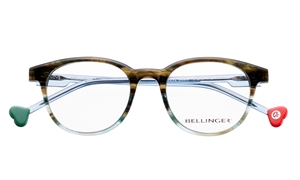 BELLINGER LOVE-COLORS Brillestel (Form: Panto - Farve: Grøn)