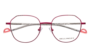BELLINGER SPARKLE Brillestel (Form: Summerbird - Farve: Rød)