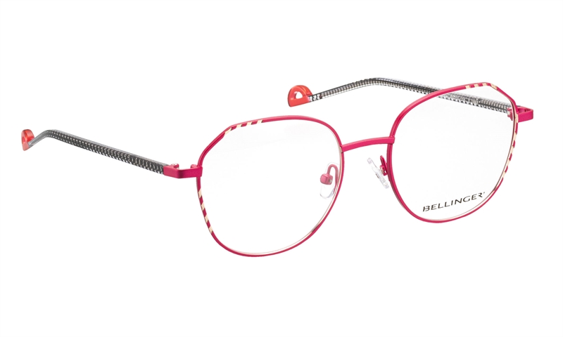 BELLINGER SPARKLE Brillestel (Form: Summerbird - Farve: Rød)