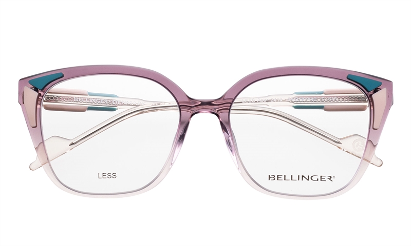 BELLINGER LESS-ACE-2419 Brillestel (Form: Cat Eye - Farve: Lilla)