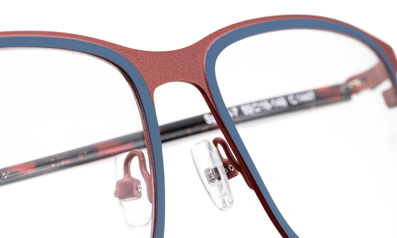 BELLINGER SPRINT-7 Brillestel (Form: Firkantet - Farve: Rød)