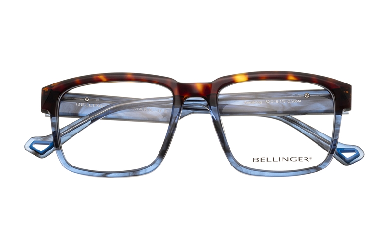 BELLINGER ARMSTRONG Brillestel (Form: Firkantet - Farve: Brun)