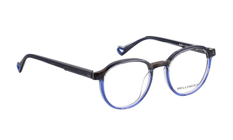 BELLINGER BLACKBURN Brillestel (Form: Panto - Farve: Blå)