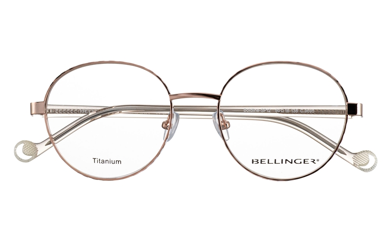 BELLINGER BOLDLINE-SP12 Brillestel (Form: Rund - Farve: Guld)