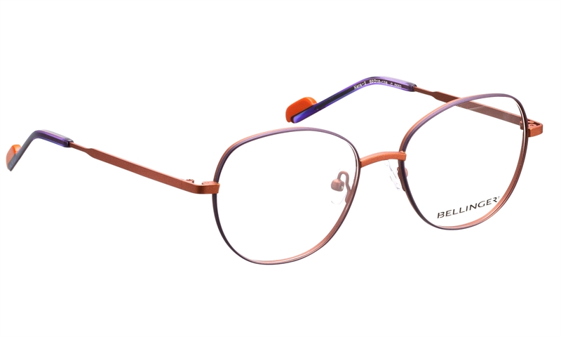 BELLINGER KARA-2 Brillestel (Form: Summerbird - Farve: Lilla)